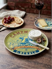 BIA International Multicoloured Cow's Head Cheese Platter - Image 1 of 3