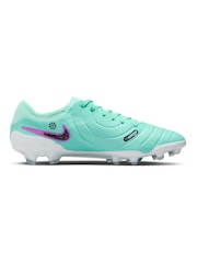 Nike Green Tiempo Legend 10 Pro Firm Ground Football Boots - Image 3 of 11