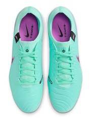 Nike Green Tiempo Legend 10 Pro Firm Ground Football Boots - Image 5 of 11