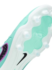 Nike Green Tiempo Legend 10 Pro Firm Ground Football Boots - Image 8 of 11