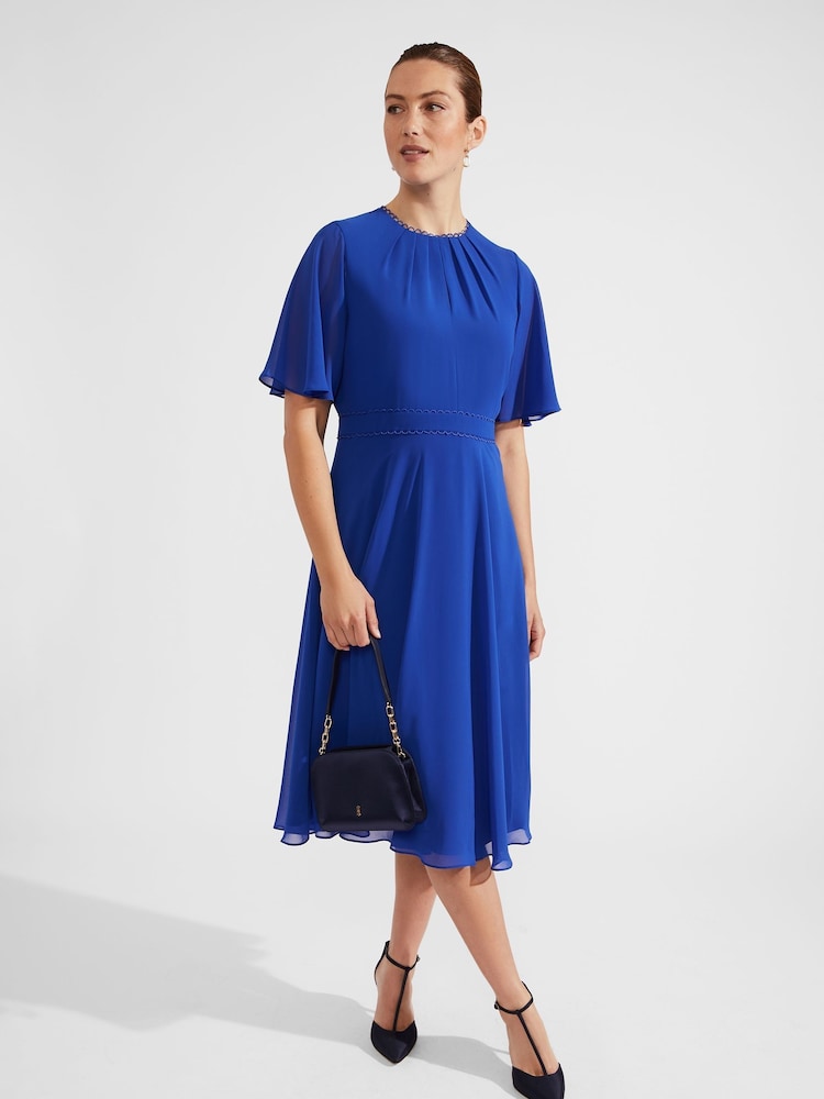 Hobbs Blue Samara Dress - Image 1 of 4