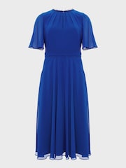 Hobbs Blue Samara Dress - Image 4 of 4