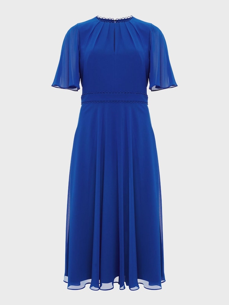 Hobbs Blue Samara Dress - Image 4 of 4