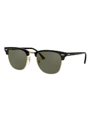 Черный - Ray Ban Поляризованные солнцезащитные очки Clubmaster - Image 11 of 12