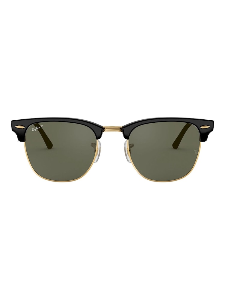 Черный - Ray Ban Поляризованные солнцезащитные очки Clubmaster - Image 12 of 12