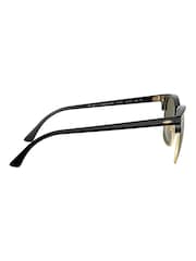 Черный - Ray Ban Поляризованные солнцезащитные очки Clubmaster - Image 3 of 12