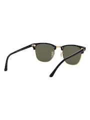 Черный - Ray Ban Поляризованные солнцезащитные очки Clubmaster - Image 5 of 12