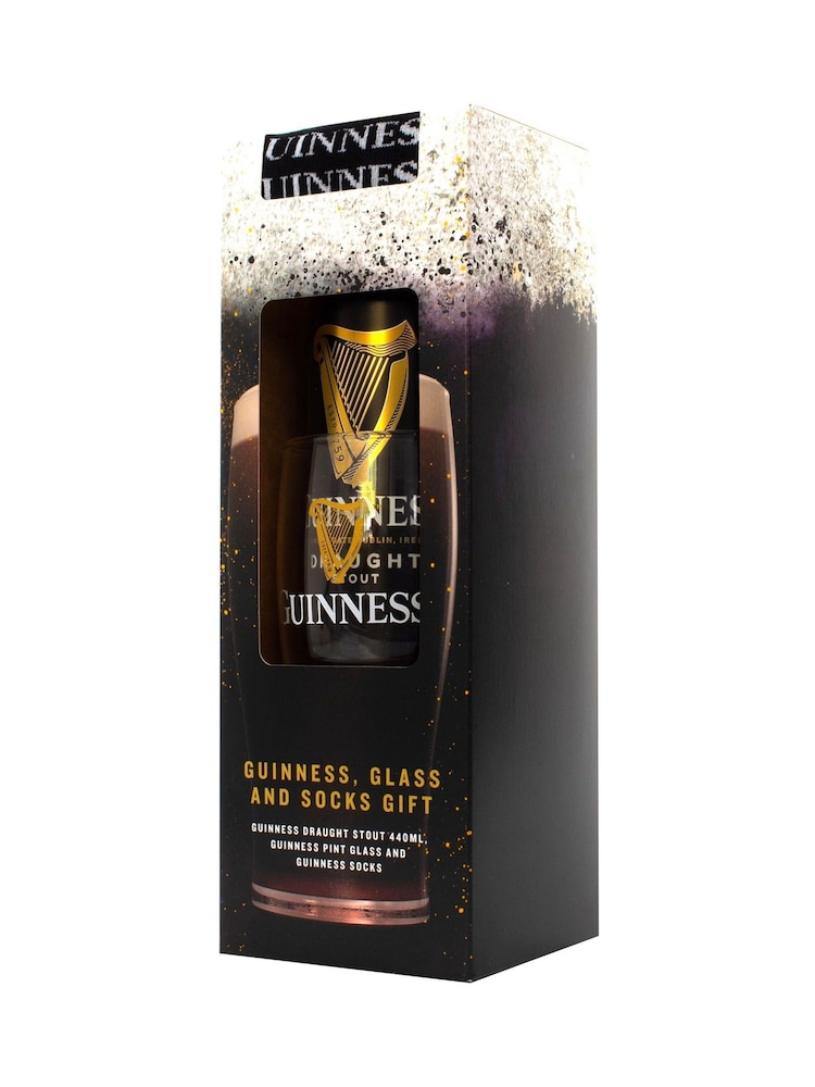 Guinness Pint Glass Can and Socks - Image 2 of 4 Guinness Pint Glass Can and Socks - Image 2 of 4