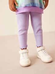 Rainbow Printed Sweatshirt and Leggings Set (3mths-7yrs) - Image 4 of 6