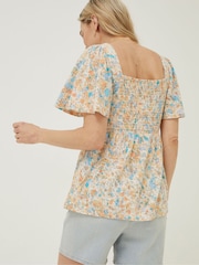 FatFace Natural Lucia Mineral Top - Image 2 of 5