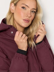 Long Tall Sally Red Waterproof Longline Jacket - Image 4 of 6