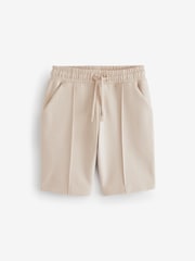 Cream Smart Jersey Shorts (3-16yrs) - Image 1 of 3