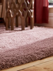 Mauve Purple Comfy Twist Shaggy Rug - Image 2 of 7