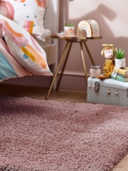 Mauve Purple Comfy Twist Shaggy Rug - Image 3 of 7
