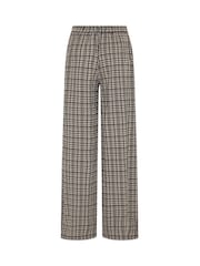 Long Tall Sally Grey Check Print Wide Leg Trousers - Image 6 of 6