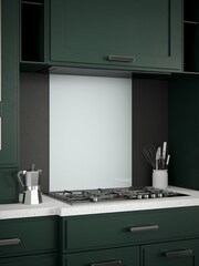 Splashback White Glass Kitchen Splashback 60x75cm - Image 1 of 5