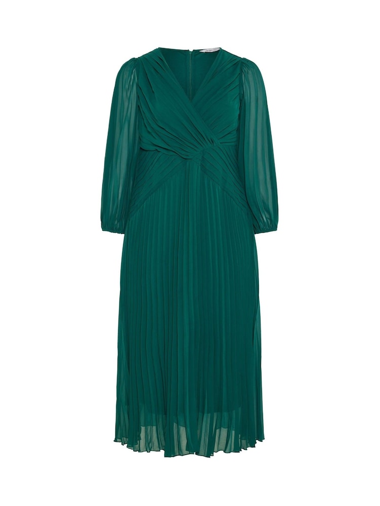 green wrap dress zara Buy Yours Curve Pleated Maxi from Next USA capsule: Christmas
