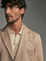 Stone Slim Fit Garment Dye Blazer - Image 3 of 11