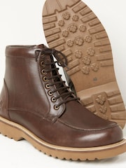 FatFace Brown Aiden Lace Up Ankle Boots - Image 2 of 4
