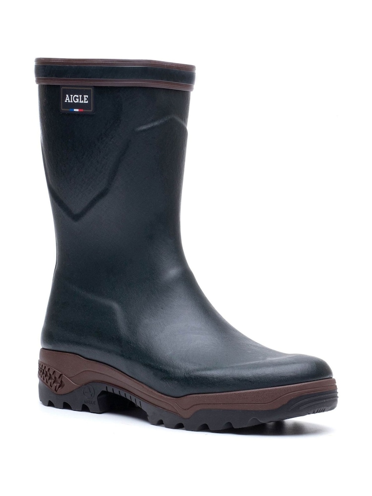 أسود برونزي - Aigle Parcours 2 Bott Mid Calf Wellies - صورة 2 من 4 أسود برونزي - Aigle Parcours 2 Bott Mid Calf Wellies - صورة 2 من 4