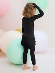 Black Base Layer Leggings (5-16yrs) - Image 3 of 6