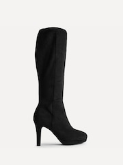 Linzi Black Encore Platform High Leg Boots - Image 2 of 5