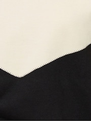 Long Tall Sally Black Contrast Colour Block Sweatshirt - Image 5 of 5
