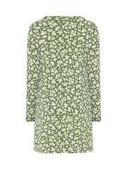 Yours Curve Green Ribbed Tunic Top - Image 6 of 6