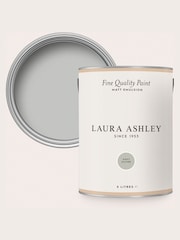 Laura Ashley Soft Silver Matt Emulsion 5LT Paint - Image 3 of 4