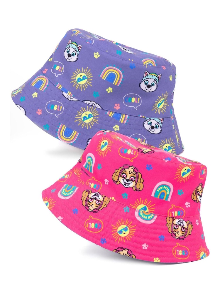 Vanilla Underground Pink/Purple Paw Patrol Kids Licensing Bucket Hat - Image 1 of 5