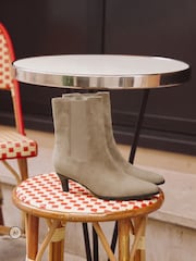 Linzi Natural Invite Chelsea Inspired Ankle Boots - Image 1 of 5