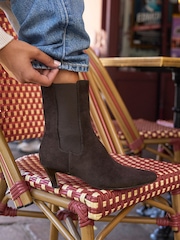 Linzi Brown Invite Chelsea Inspired Ankle Boots - Image 1 of 5