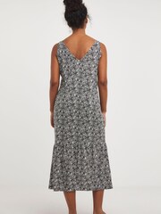 Simply Be Black Lace Print Pretty Secrets Value Maxi Nighties 2 Pack - Image 2 of 4