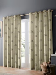 Emily Bond Natural Millie Made to Measure Curtains - Image 2 of 9