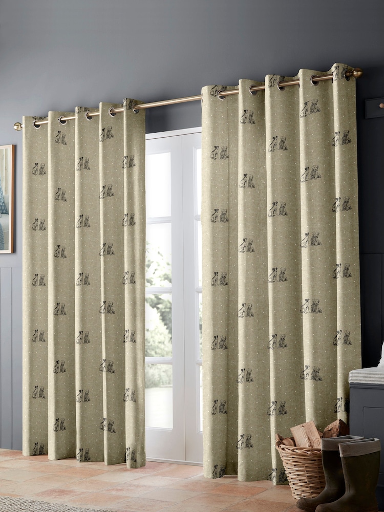Emily Bond Natural Millie Made to Measure Curtains - Image 2 of 9