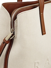 Radley Nude Dukes Place Canvas Medium Grab Bag - Image 6 of 6
