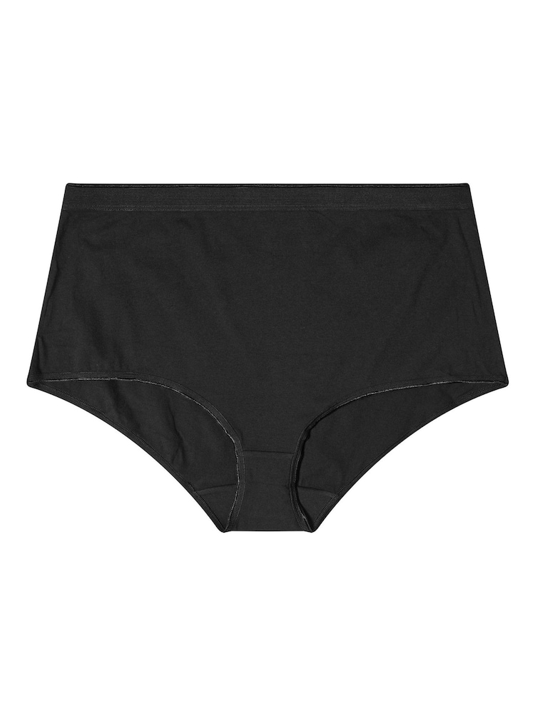 Yours Curve Orange Full Briefs 5 Pack - Image 5 of 5
