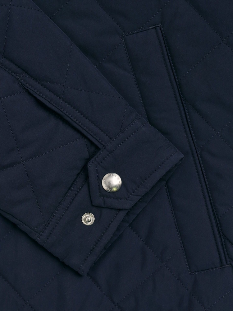 GANT Blue Quilted Windcheater Jacket - Image 5 of 5