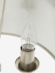 Brushed Chrome Burford 3 Light Table Lamp - Image 7 of 7