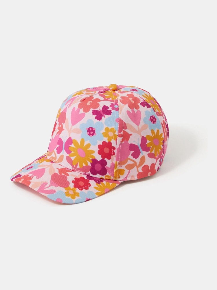 Gorra con estampado floral para niña de Angels By Accessorize - Imagen 1 de 2 Gorra con estampado floral para niña de Angels By Accessorize - Imagen 1 de 2