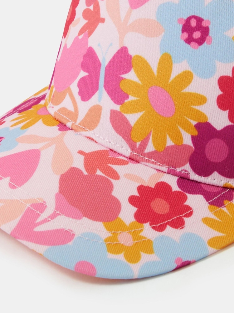 Gorra con estampado floral para niña de Angels By Accessorize - Imagen 2 de 2 Gorra con estampado floral para niña de Angels By Accessorize - Imagen 2 de 2