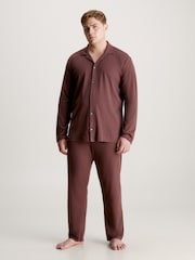 Calvin Klein Red Sleep Lounge Pant Set - Image 1 of 8