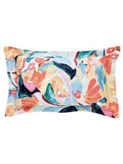 Ted Baker Blue Abstract Art Oxford Pillowcase - Image 3 of 3