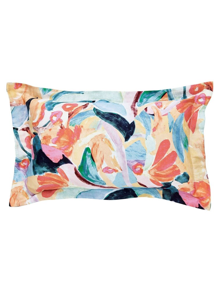 Ted Baker Blue Abstract Art Oxford Pillowcase - Image 3 of 3