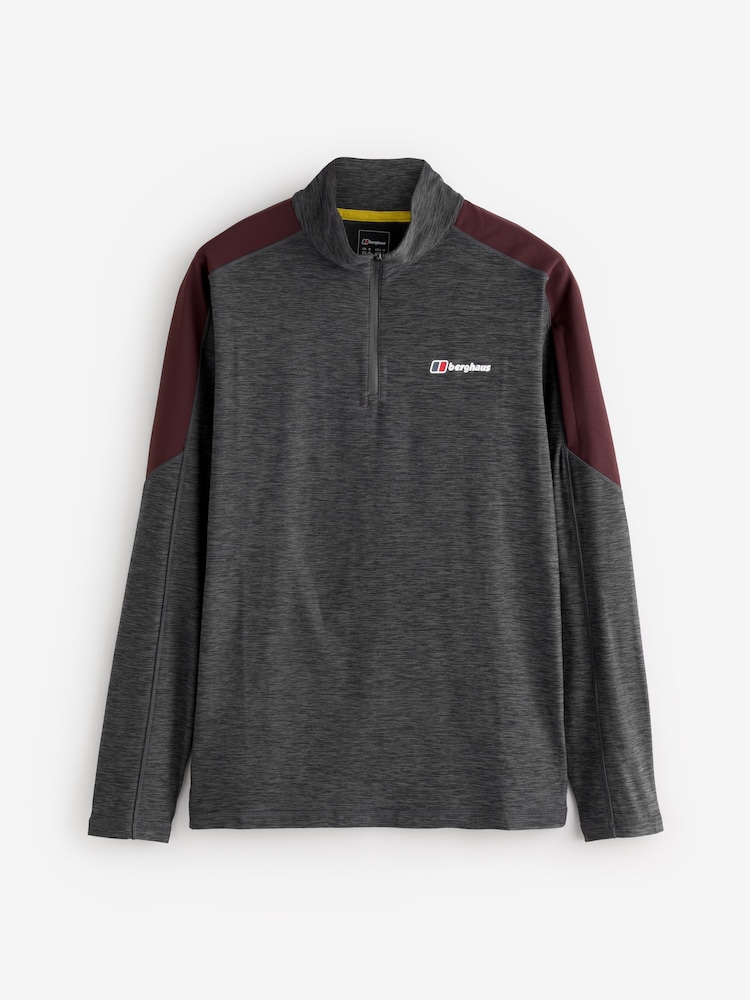 Nero - Berghaus Farndale Long Sleeve Tech T-Shirt - Immagine 1 di 1 Nero - Berghaus Farndale Long Sleeve Tech T-Shirt - Immagine 1 di 1