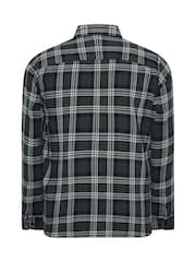 Verde - Camisa de Manga larga a cuadros BadRhino Big & Tall - Imagen 6 de 6