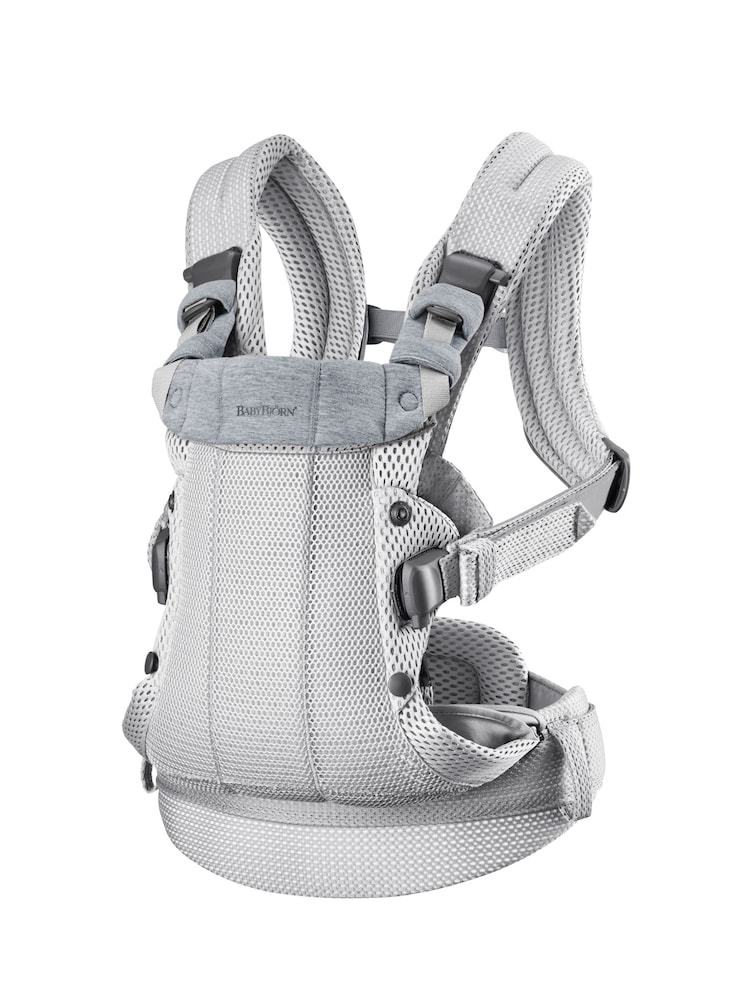 BabyBjörn Silver Baby Carrier Harmony 3D Mesh Silver - Image 4 of 4 BabyBjörn Silver Baby Carrier Harmony 3D Mesh Silver - Image 4 of 4