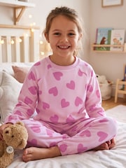Harry Bear Pink Heart Fleece Pyjamas - Image 2 of 7
