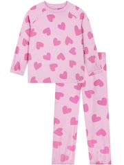 Harry Bear Pink Heart Fleece Pyjamas - Image 4 of 7