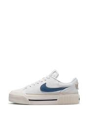 Nike White Court Legacy Lift Platform Trainers - Image 11 of 15